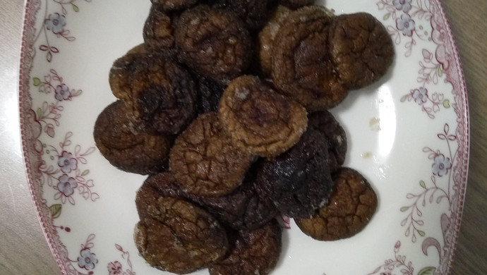 炸干香菇