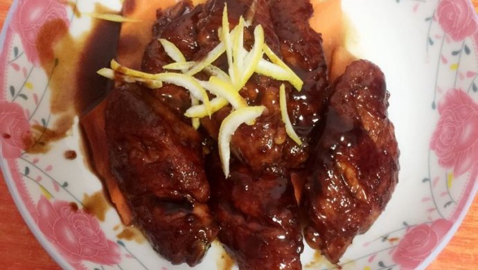 柠香可乐鸡翅