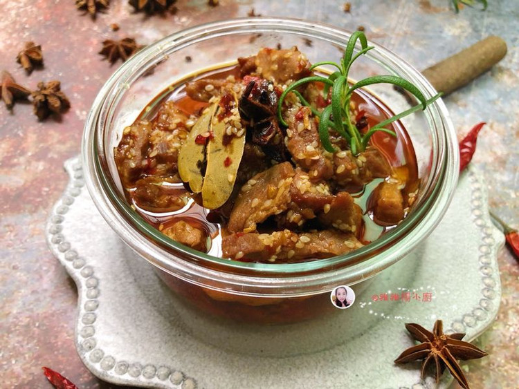 麻辣猪肉干(面包机版)的做法