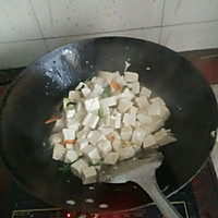 炒豆腐的做法图解6