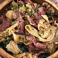 腐竹牛肉煲的做法图解5