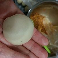 金丝肉松饼改良版 咸蛋黄肉松饼的做法图解12