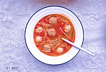 番茄鱼丸汤|低脂鲜美又好喝#麦子厨房美食锅#的做法