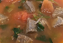 西红柿牛肉汤的做法