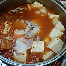 泡菜白肉豆腐汤