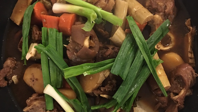 虾干炆羊肉