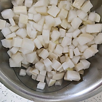 韩式小拌菜:萝卜块的做法图解1