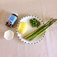 豌豆芦笋浓汤的做法图解1