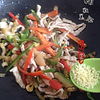 青椒肉丝榨菜--乌江榨菜的做法图解17
