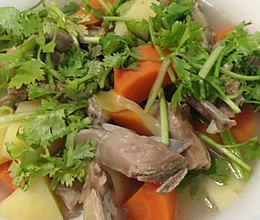清炖羊肉汤的做法