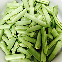 扁豆蒸面的做法图解1