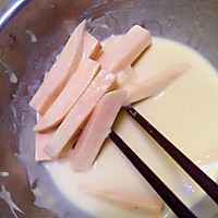 黄金地瓜条的做法图解4