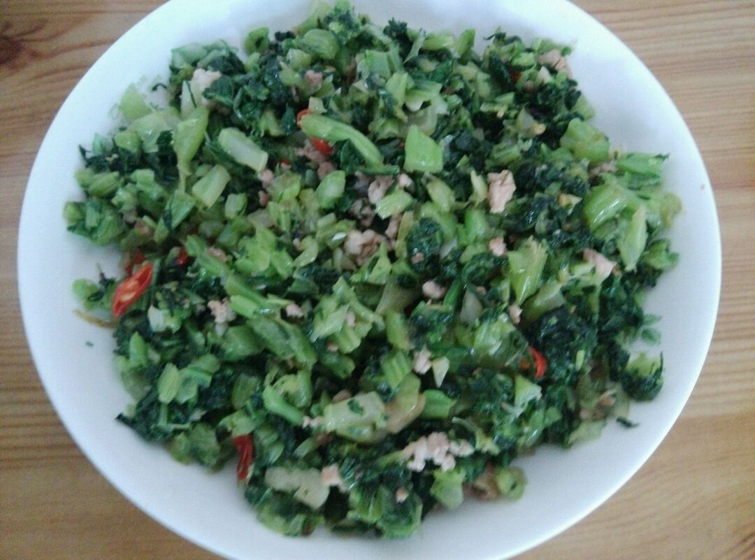 我家超爱的雪里红酸菜做法，开胃下饭又美味，搭配米饭面条都特香 - 哔哩哔哩