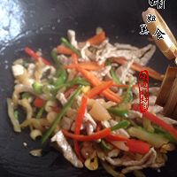 青椒肉丝榨菜--乌江榨菜的做法图解15