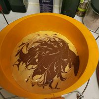 巧克力花色蛋糕的做法图解11