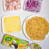 培根玉米浓汤意面｜味道超鲜又快手的意面做法的做法图解1