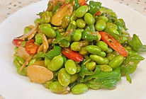辣椒炒毛豆的做法