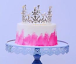 #做道好菜，自我宠爱！#女王皇冠蛋糕的做法