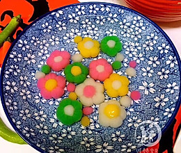 花朵汤圆的做法