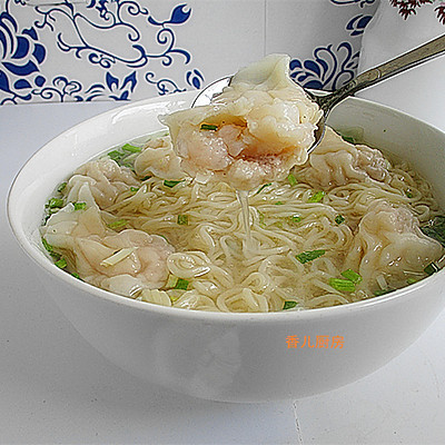 鲜虾云吞面