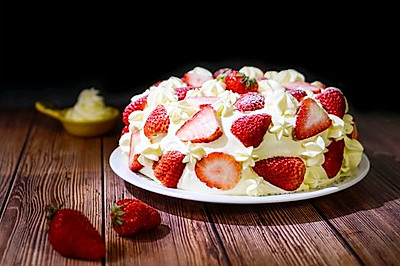 草莓甜心蛋糕