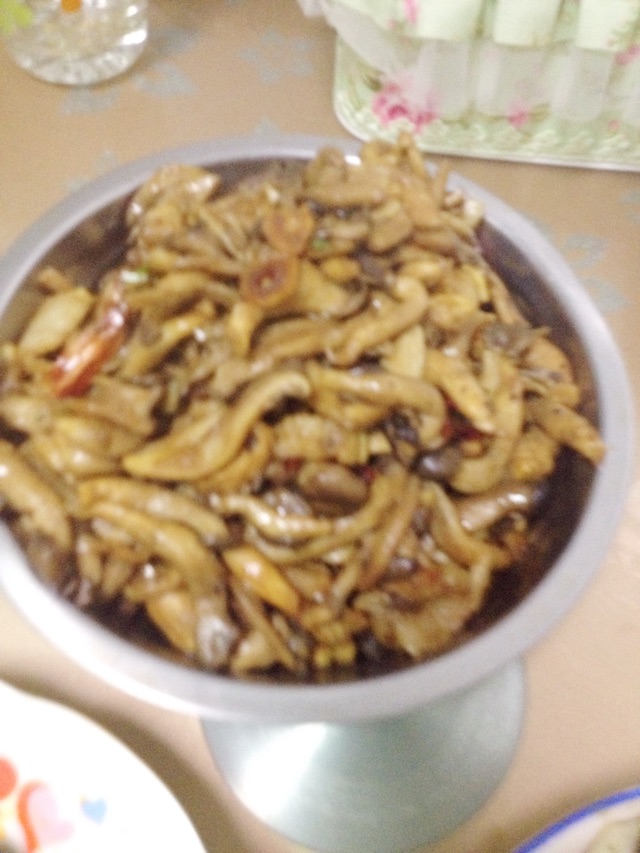 小炒蘑菇的做法图解4