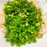 炸韭苔虾皮#今天吃什么#的做法图解4