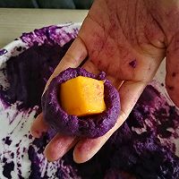 紫薯牛奶西米露的做法图解4