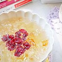 #秋天怎么吃#蔓越莓银耳桃胶皂角米羹的做法图解7