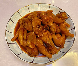 微甜口～鸡爪鸡腿根鸡脖的做法