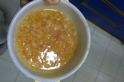 宝宝辅食西红柿炒白菜疙瘩汤(九个月宝宝)