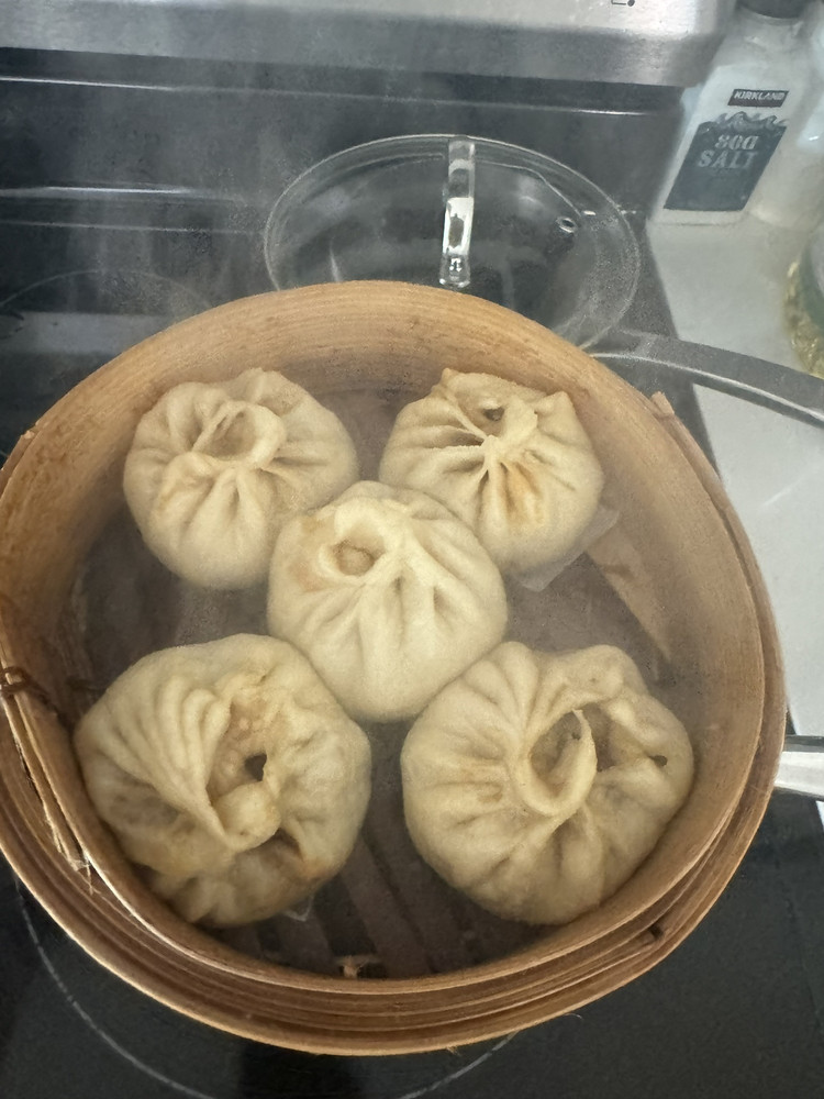 茄子青椒素包子的做法