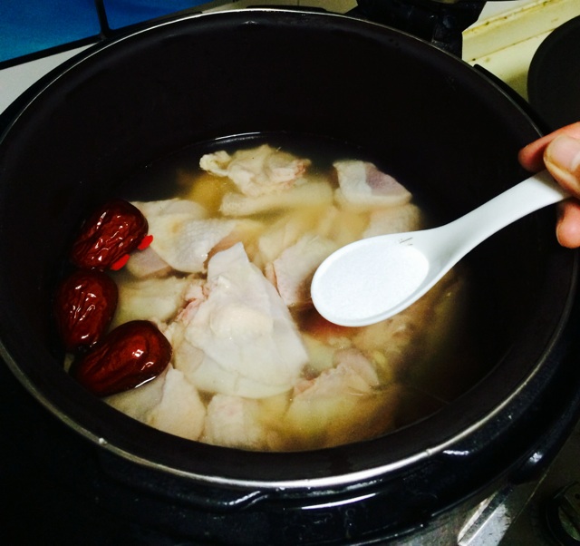 姜汁烧酒鸡|美味鸡汤的做法|养老公不重样的做法图解5