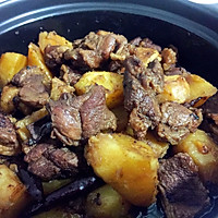 塔吉锅版羊肉炖土豆的做法图解6