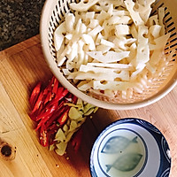 小炒莲藕的做法图解4