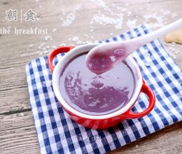 紫薯米粥#豆浆机版#的做法