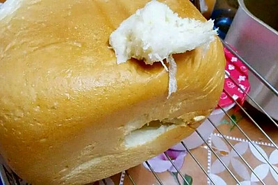面包机版淡奶油面包