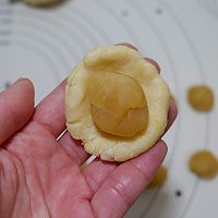 卡通熊猫烧果子（无糖无油）#网红美食我来做#的做法图解10