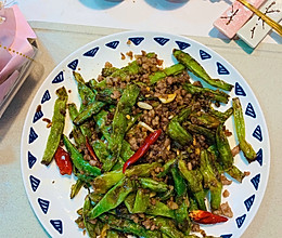 干煸四季豆的做法