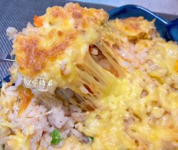 花式吃米饭：菠萝什锦焗饭的做法
