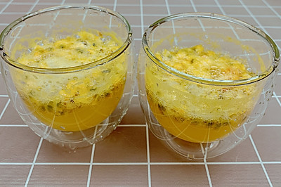 百香果气泡果汁