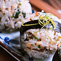 #助力高考营养餐#照烧青花鱼饭团的做法图解8