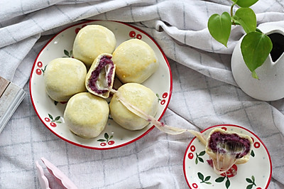 微甜紫薯拉丝仙豆糕-烤箱版