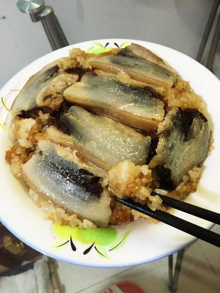 夹沙肉，甜烧白的做法