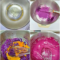 梦幻紫薯戚风蛋糕✅松软香甜的做法图解2