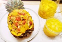 黄金菠萝炒饭——超美味配方的做法