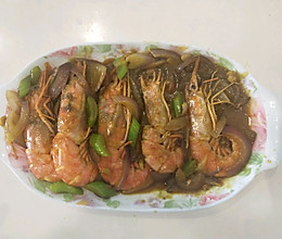 咖喱阿根廷红虾的做法
