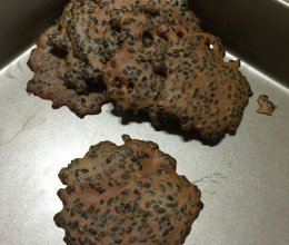 亚麻籽黑芝麻脆片——蛋清好去处的做法