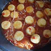 番茄金针菇玉子豆腐的做法图解12