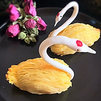 #年味十足的中式面点#天鹅榴莲酥的做法图解7